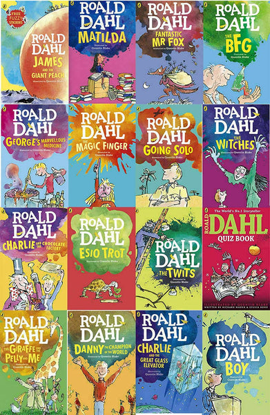 Roald Dahl Collection Books 16 in a Set