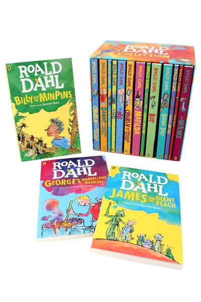Roald Dahl Collection Books 16 in a Set