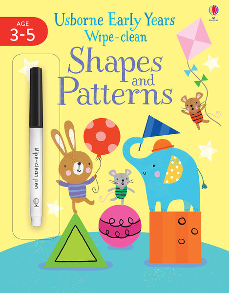 Usborne Wipe-Clean Activity Books with Erasable Marker