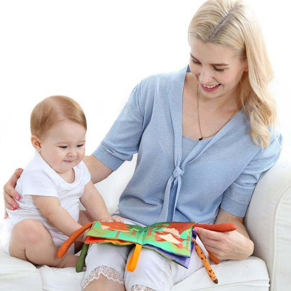 Animal's Tail Soft Cloth Quiet Book