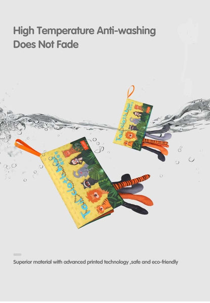 Animal's Tail Soft Cloth Quiet Book