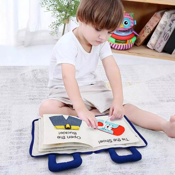 Montessori Activity Quiet Soft Book