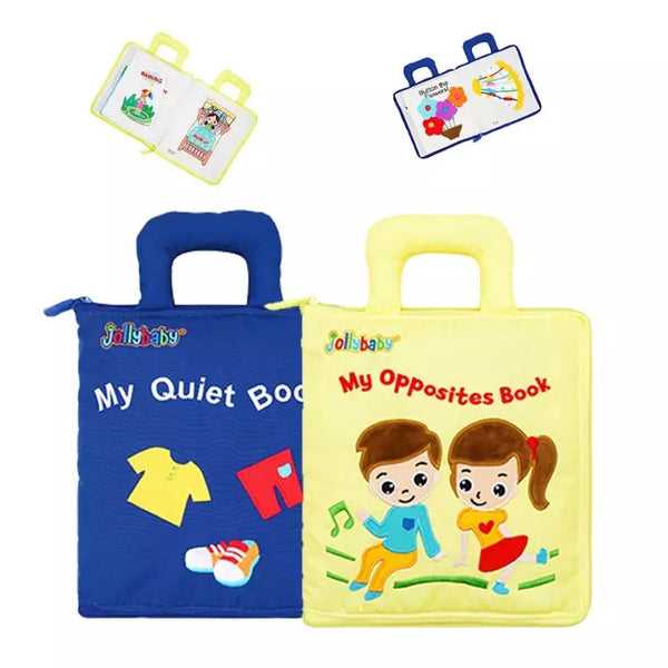 Montessori Activity Quiet Soft Book