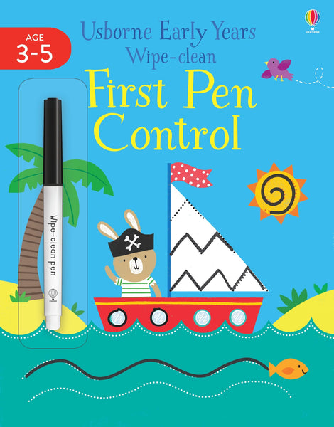 Usborne Wipe-Clean Activity Books with Erasable Marker