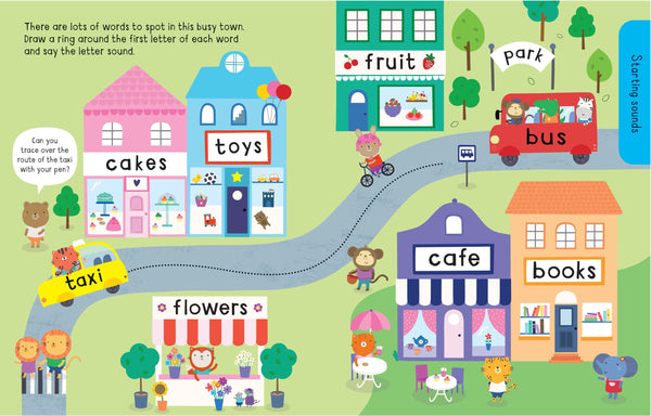 Usborne Wipe-Clean Activity Books with Erasable Marker