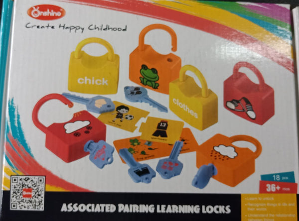 Associated  Pairing  Learning Locks & Alphabet Learning Locks
