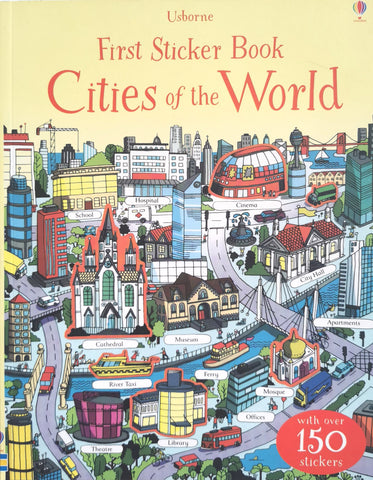 Usborne First Sticker Book - Cities of the World