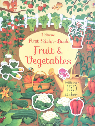 Usborne First Sticker Book - Fruit & Vegetables