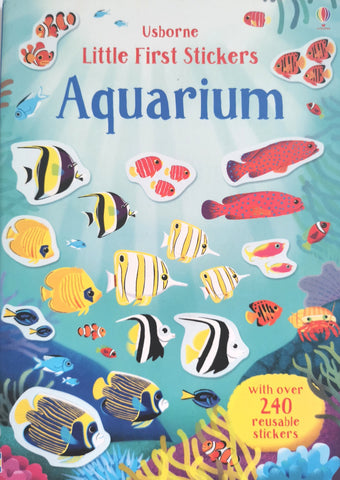 Usborne Little First Stickers Sticker Book - Aquarium