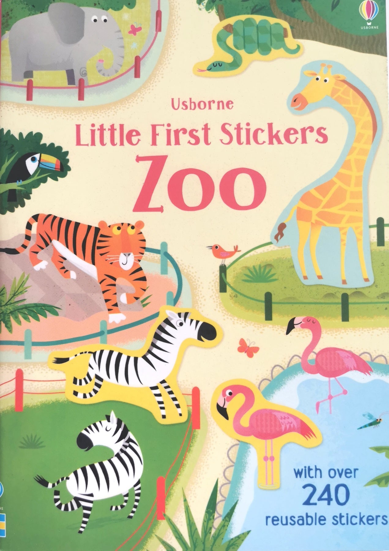 Usborne Little First Stickers Sticker Book - Zoo