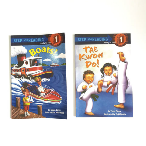 Step into Reading STEP 1 (32 books for Preschool-Kindergarten)