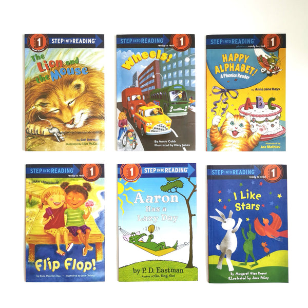 Step into Reading STEP 1 (32 books for Preschool-Kindergarten)