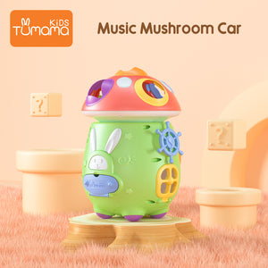 Multifunctional Musical Mushroom Shape Sorter with light and sound
