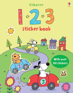 Usborne First Sticker Book - 1 2 3