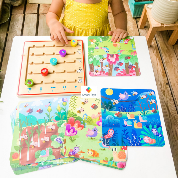 Wooden Counting Activity Game Kit