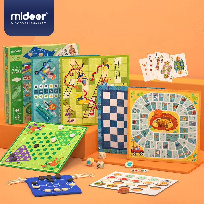 32 in 1 Classic Board Games