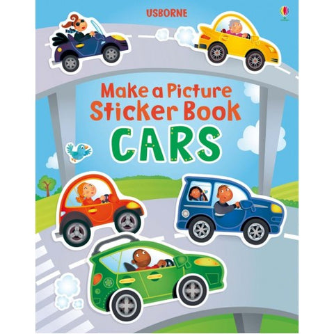 Make A Picture Sticker Book - Cars