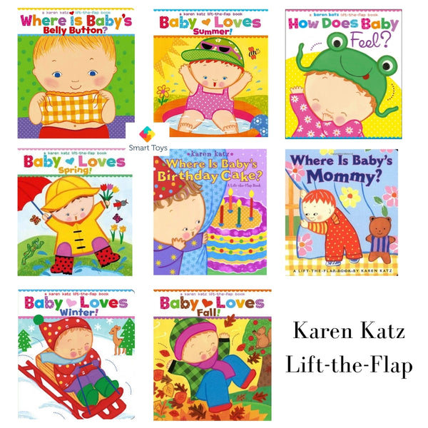 A Karen Katz Lift The Flap Board Books