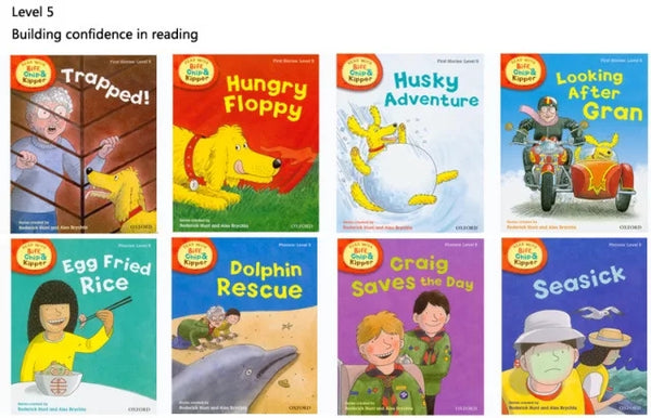 Oxford Reading Tree Levels 4-6 with Biff, Chip & Kipper