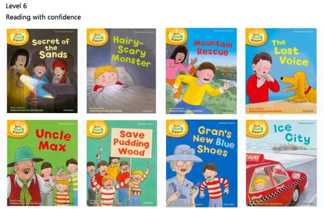 Oxford Reading Tree Levels 4-6 with Biff, Chip & Kipper – Smart