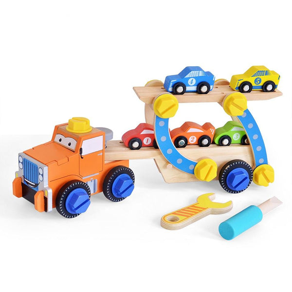 Building Race Car Carrier