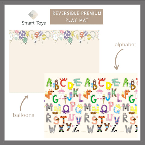 Reversible Premium Play Mat Balloons and Alphabet