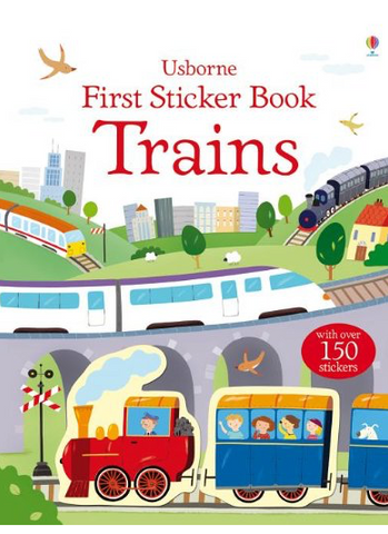 Usborne First Sticker Book - Trains
