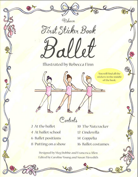 Usborne First Sticker Book - Ballet