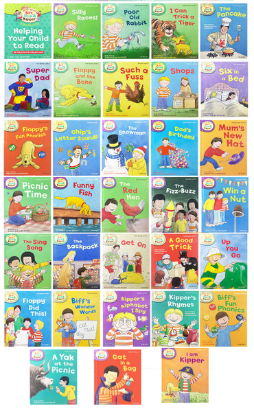 Oxford Reading Tree Read With Biff, Chip And Kipper Levels 1-3 (33 Books)
