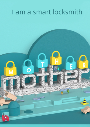 Alphabet Learning Locks
