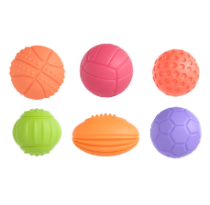 Soft Ball Spheres Blocks Set 6PCS