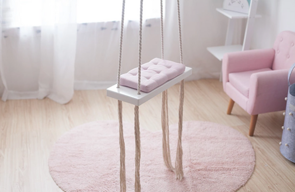 Keld Indoor Swing Pink/Gray