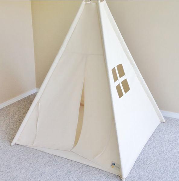 Robin Teepee Tent -white, pink, blue