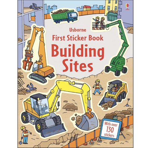 Usborne First Sticker Book - Building Sites