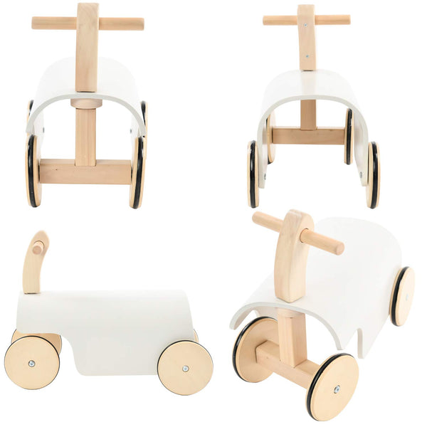4 Wheel Nordic Wooden Baby Kart