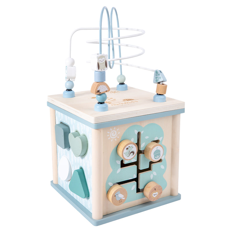 Wooden Activity Cube