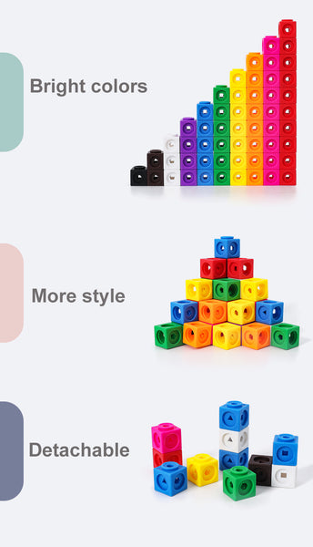 STEM 144 Pc. Math Link Cubes