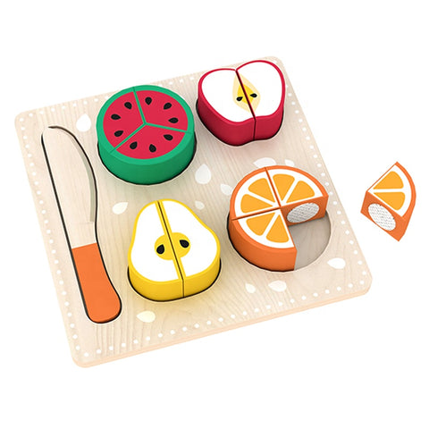 Wooden Food Cutting Toy Fruit , Vegetable & Meat