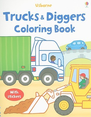 Usborne Colouring Book with Stickers