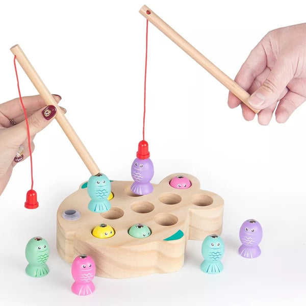 Wooden Magnetic Fishing Toy