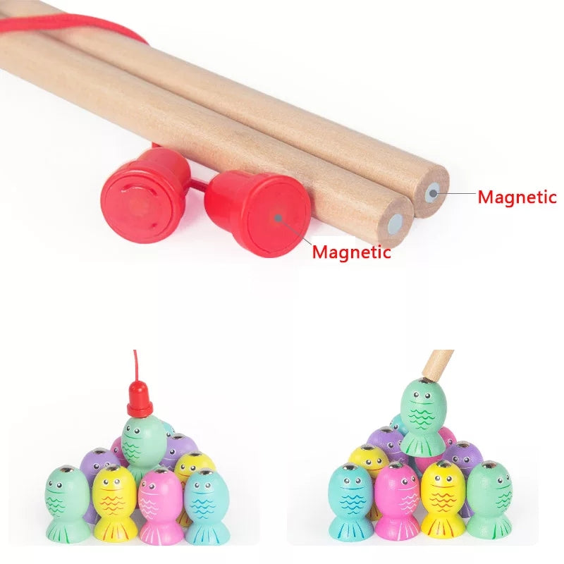 Wooden Magnetic Fishing Toy – Smart Toys PH