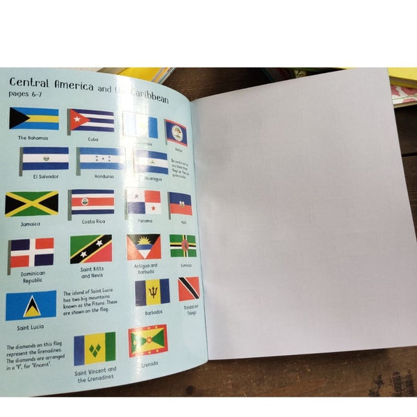 Usborne First Sticker Book - Flags