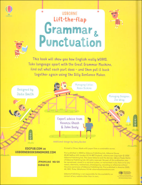 Usborne Lift-the-Flap Grammar & Punctuation