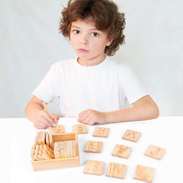 Wooden Tracing Alphabets