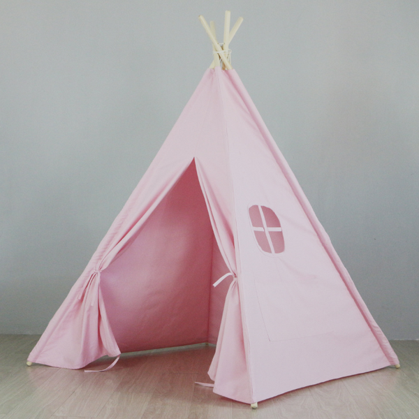 Robin Teepee Tent -white, pink, blue