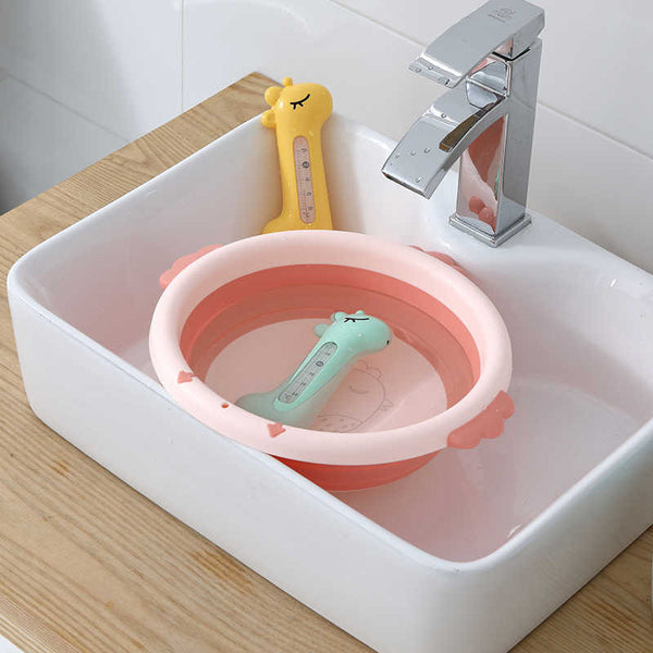 Foldable Bath Basin Pink/Blue