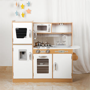 Wooden Grand Kitchen with light and sound & water output