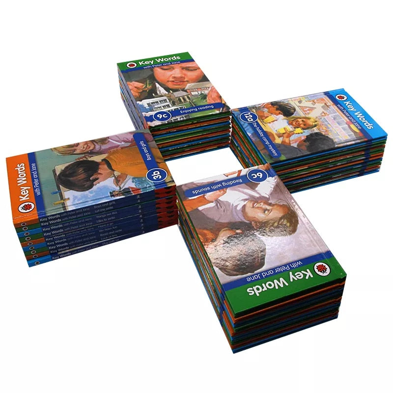 Ladybird Key Words with Peter and Jane Boxed Set (36 Books