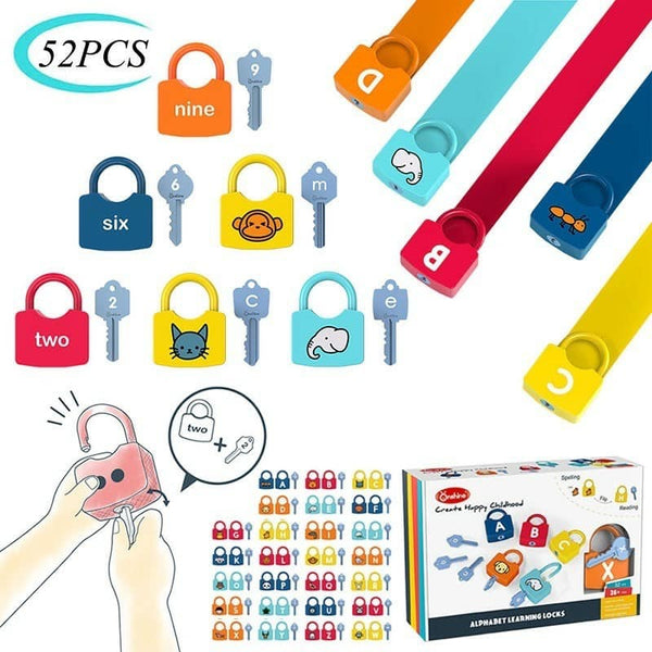 Alphabet Learning Locks