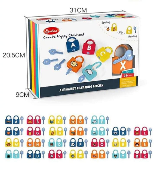 Alphabet Learning Locks